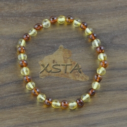 Amber baroque bracelet mix